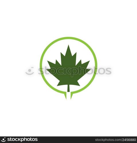 green leaf vector icon,illustration logo design