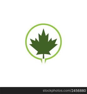 green leaf vector icon,illustration logo design