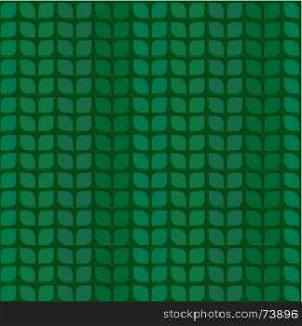 Green Leaves Abstract Seamless Background Pattern. Frame Border Wallpaper. Elegant Repeating Vector Ornament
