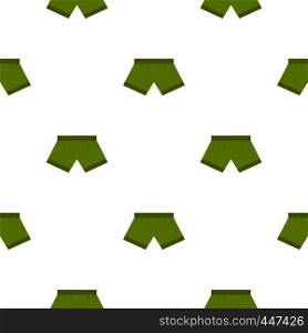 Green man boxer briefs pattern seamless for any design vector illustration. Green man boxer briefs pattern seamless