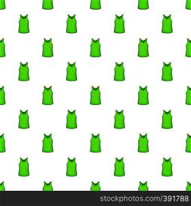 Green men t-shirt pattern. Cartoon illustration of green men t-shirt vector pattern for web. Green men t-shirt pattern, cartoon style