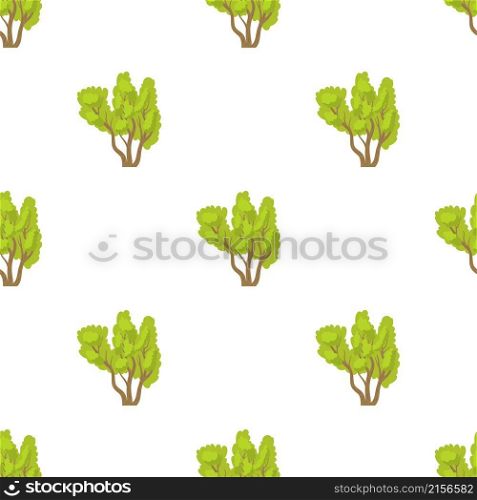 Green multi stemmed tree pattern seamless background texture repeat wallpaper geometric vector. Green multi stemmed tree pattern seamless vector