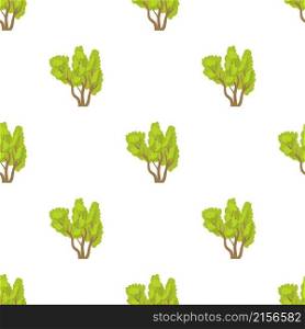 Green multi stemmed tree pattern seamless background texture repeat wallpaper geometric vector. Green multi stemmed tree pattern seamless vector