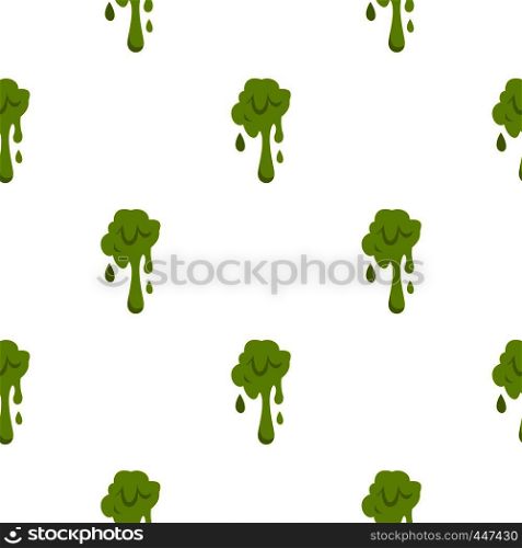 Green slime spot pattern seamless for any design vector illustration. Green slime spot pattern seamless