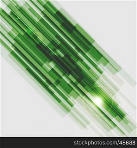 Green straight lines abstract background, stock vector