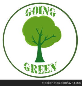 Green Tree Banner