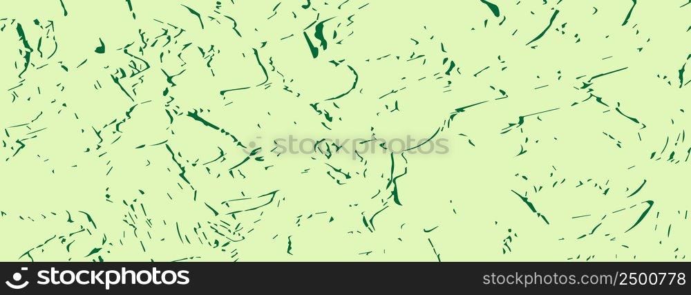 green wall with scratched plaster. Vector illustration for banners, textures, simple backgrounds and creative design