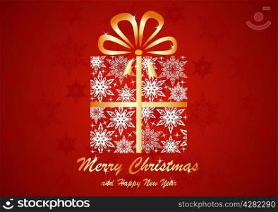 greeting card. Greeting card for Christmas and New Year