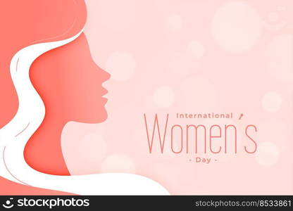 greeting design for womens day background