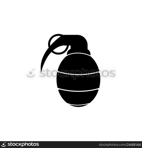 grenade icon logo vector design template