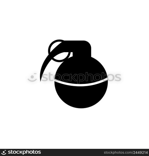 grenade icon logo vector design template
