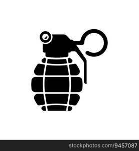 Grenade icon logo vector illustration template design.