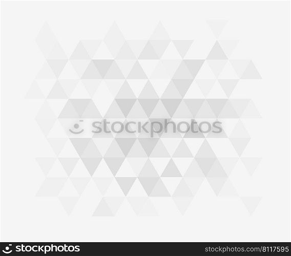 Grey abstract triangular background