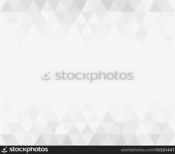 Grey abstract triangular gradient background