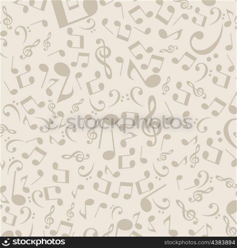 Grey background from notes. A vector illustration