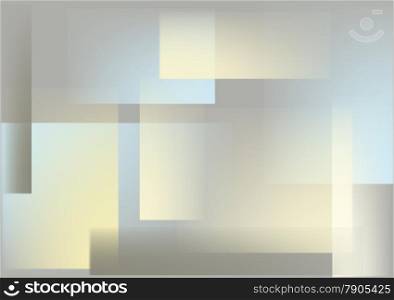 grey background with cubes and abstract light
