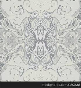 Grey carrara marble effect illustration. Abstract autumn swirls marbling pattern texture for textile, design, cards, wrapping paper, wallpapers, posters, cards, invitations, websites. Vector Illustration.. Grey carrara marble effect illustration.