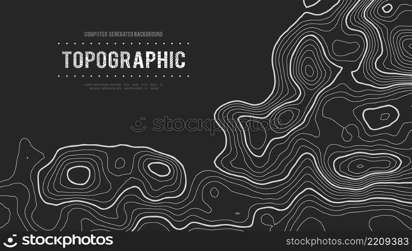 Grey contours vector topography. Geographic mountain topography vector illustration. Topographic pattern texture. Map on land vector terrain. Elevation graphic contour height lines.. Grey contours vector topography. Geographic mountain topography vector illustration. Topographic pattern texture. Map on land vector terrain. Elevation graphic contour height lines. Topographic map