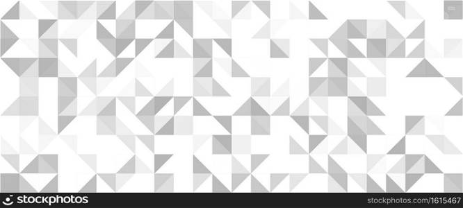 Grey geometric pattern. Abstract decorative backdrop can be used for wallpaper, pattern fills, web page background. Triangle surface textures. Low poly design.. Grey geometric pattern. Triangle surface textures. Low poly design.