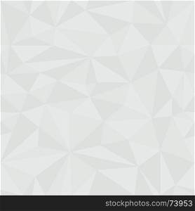 Grey Geometric Seamless Pattern From Triangles. Frame Border Wallpaper. Elegant Repeating Vector Ornament