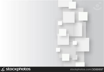 Grey geometric technology background with gear shape. Vector abstract graphic design. Grey geometric technology background with gear shape. Vector illustration