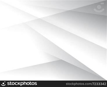 Grey geometric technology background with gear shape. Vector abstract graphic design