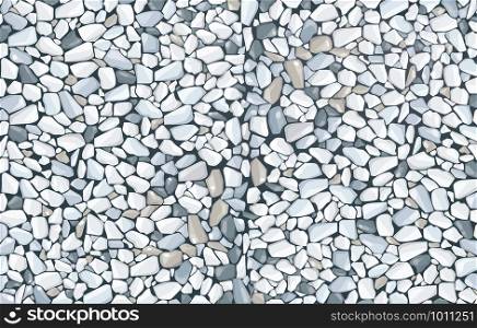 grey gravel texture wallpaper. vector illustration eps 10