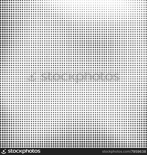 Grey Halftone Background. Grey Dotted Halftone Pattern. Halftone Background