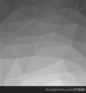 Grey Polygonal Background. Rumpled Triangular Pattern. Low Poly Texture. Abstract Mosaic Modern Design. Origami Style. Grey Polygonal Background. Rumpled Triangular Pattern. Low Poly Texture.