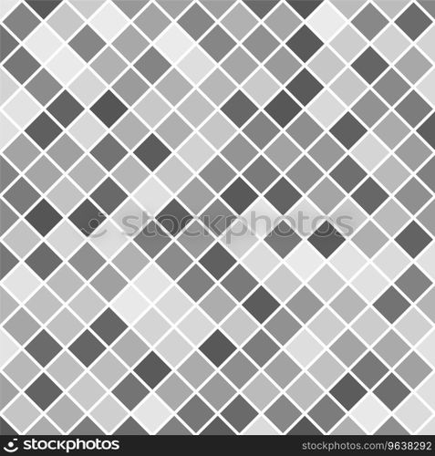 Grey square pattern background from diagonal Vector Image