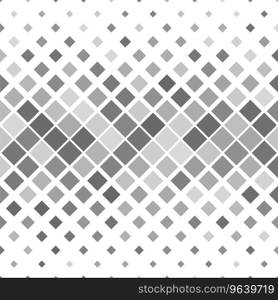 Grey square pattern background - from diagonal Vector Image