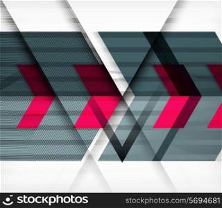 Grey tech vector background with options