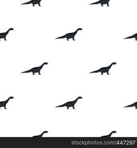 Grey titanosaurus dinosaur pattern seamless for any design vector illustration. Grey titanosaurus dinosaur pattern seamless