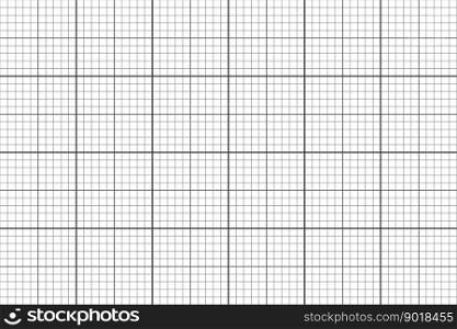 Grid paper texture. Checkered notebook sheet template for school or college math education, office work, memos, drafting, plotting, engineering or architecting measuring. Vector graphic illustration. Grid paper texture. Checkered notebook sheet template for school or college math education, office work, memos, drafting, plotting, engineering or architecting measuring