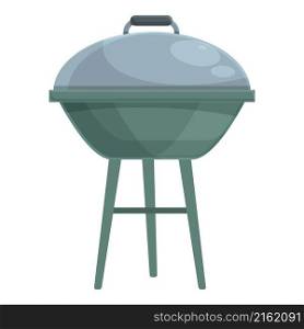 Grill roast icon cartoon vector. Cook food. Picnic meat. Grill roast icon cartoon vector. Cook food