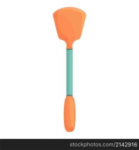 Grill spatula icon cartoon vector. Bbq tool. Food utensil. Grill spatula icon cartoon vector. Bbq tool