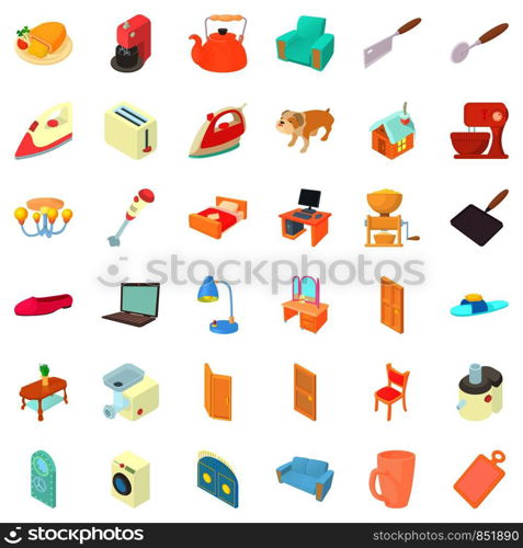 Grille icons set. Cartoon style of 36 grille vector icons for web isolated on white background. Grille icons set, cartoon style