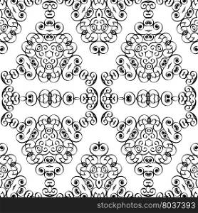 Grille seamless pattern.