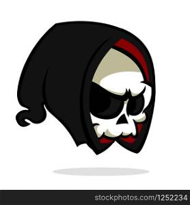 Grim reaper logo mascot vector