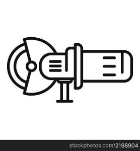 Grind machine icon outline vector. Grinder tool. Hand cutter. Grind machine icon outline vector. Grinder tool