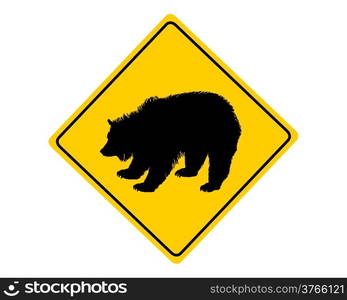 Gorilla warning sign — Stockphotos.com