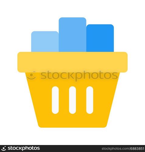 groceries, icon on isolated background,