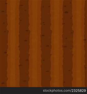 Ground texture, soil top view in cartoon style seamless. Game interface background, brown earth. . Vector illustration