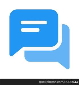 group conversation, icon on isolated background