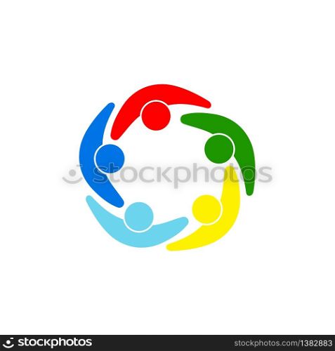 Group of people icon flat. Meeting concept. Teamwork, brainstorming. Team, conversation, discussion on isolated white background. EPS 10 vector. Group of people icon flat. Meeting concept. Teamwork, brainstorming. Team, conversation, discussion on isolated white background. EPS 10 vector.