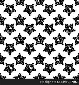Group people cohesion pattern seamless background texture repeat wallpaper geometric vector. Group people cohesion pattern seamless vector