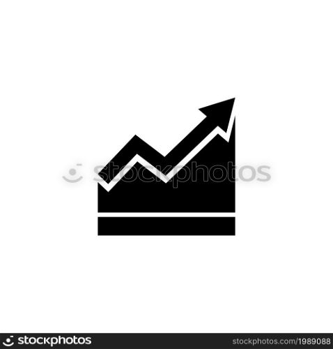 Growing Bar Graph, Growth Diagram, Chart. Flat Vector Icon illustration. Simple black symbol on white background. Growing Bar Graph, Growth Diagram sign design template for web and mobile UI element. Growing Bar Graph, Growth Diagram, Chart. Flat Vector Icon illustration. Simple black symbol on white background. Growing Bar Graph, Growth Diagram sign design template for web and mobile UI element.