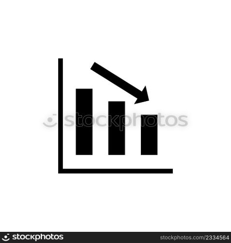 Growing graph icon