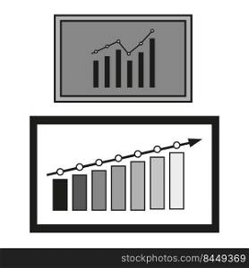 Growth stock diagram financial graph. Data information infographic. Financial investment. Vector illustration. stock image. EPS 10.. Growth stock diagram financial graph. Data information infographic. Financial investment. Vector illustration. stock image. 