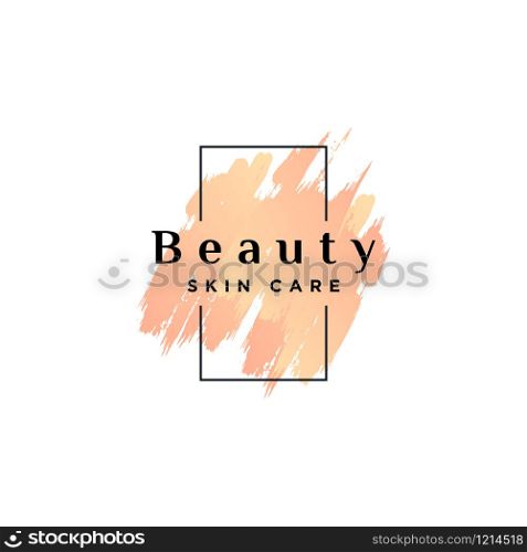 Grunge abstract background brush paint texture design acrylic stroke poster illustration vector over frame for headline, logo and banner.